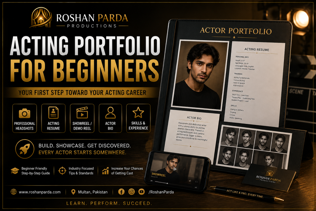 Acting Portfolio for Beginners: Complete Guide to Building a Professional Acting Portfolio