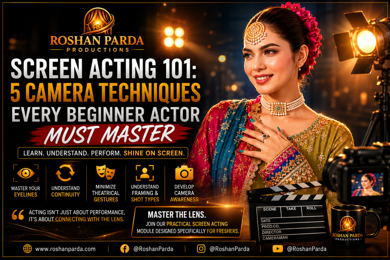 5 Essential Screen Acting Techniques Every New Actor Should Learn