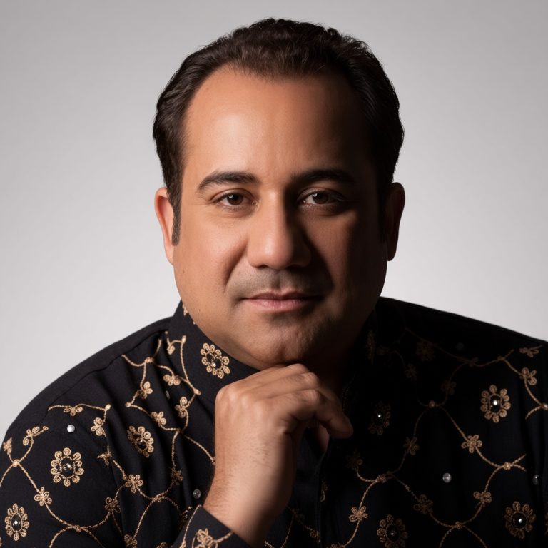 Rahat Fateh Ali Khan - Legendary Qawwali & Sufi Singer Professional Profile Photo | Roshan Parda Talent